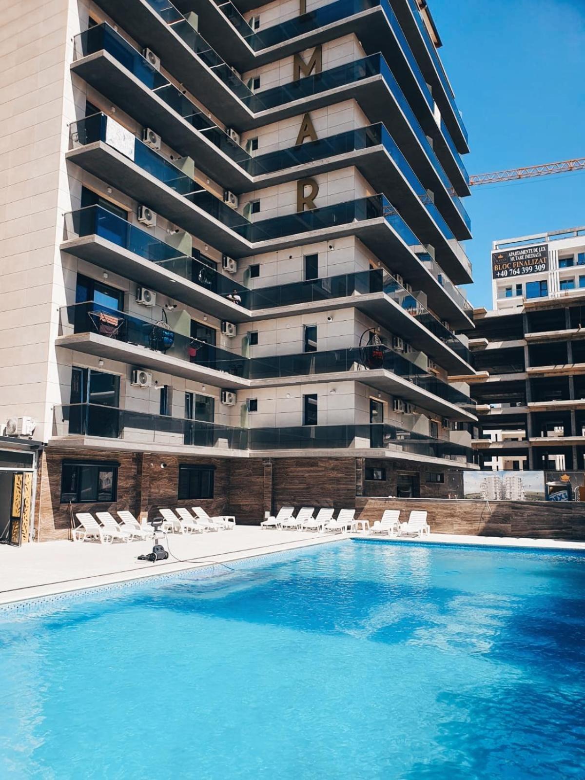 Apartament Studio Teo Blue In Mamaia Nord Năvodari Eksteriør bilde